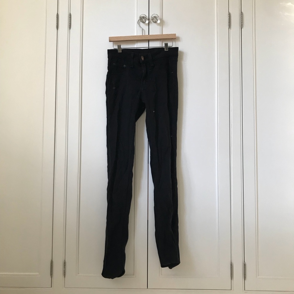 Black Rag & Bone Slightly Stretchy Jeans